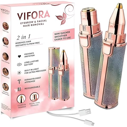 Rechargeable Eyebrow Trimmer for Women